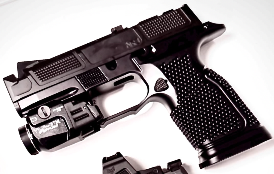 grip texture and recoil control