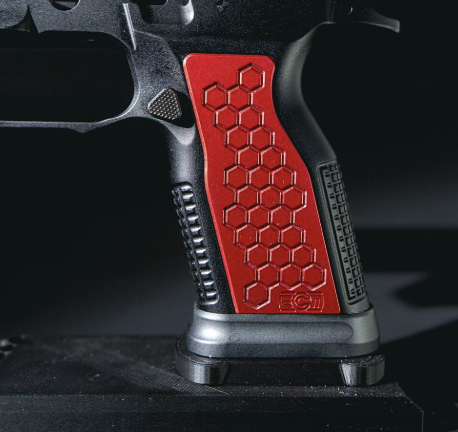 smooth textured pistol grips