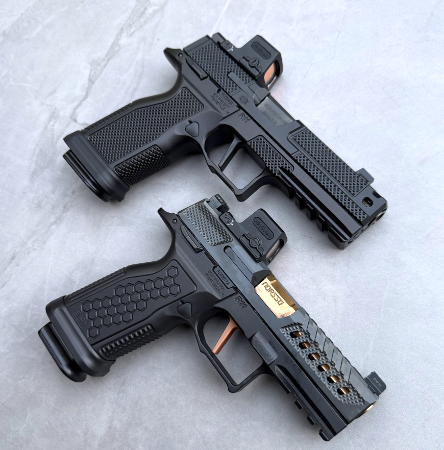 dry fire training pistol grips